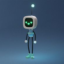 My project in Introduction to 3D Design and Modeling with Blender course. 3D, and 3D Character Design project by Яна Лучшева - 01.25.2021