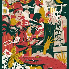 The Night Tripper. Un projet de Illustration numérique , et Conception d'affiches de thebigitch - 07.11.2020