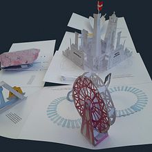 Mi Proyecto del curso: Técnicas avanzadas para la creación de libros pop-up. Mobile Design project by Edith Letessier - 01.25.2021