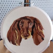 Meu projeto do  curso: Needle painting para principiantes. Un proyecto de Bordado de Edineia Pasini - 25.01.2021