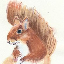 My project in Experimental Watercolor Techniques for Beginners course. Un progetto di Pittura ad acquerello di Viviane - 25.01.2021