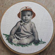 Meu projeto do curso: Bordado em fotografias sobre tela. Embroider, Photograph, Collage, Paper Craft, Printing, DIY, and Textile Design project by Iná Ortega - 01.25.2021