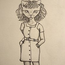 Fabiola. Traditional illustration project by fabivives - 01.25.2021