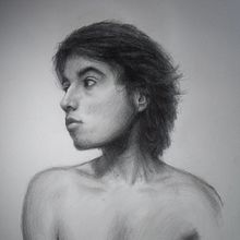 Mi Proyecto del curso: Retrato realista con lápiz de grafito. Pencil Drawing, and Portrait Drawing project by Marce franco - 01.25.2021