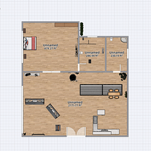 My project in Interior Design from Start to Finish course. 2D Animation, and 3D project by Ivana Pérez - 01.26.2021