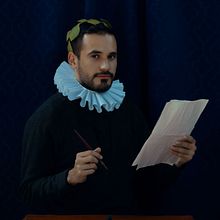 Retrato de un poeta. Photographic Composition, Photograph, Fine-Art Photograph, Portrait Photograph, Digital Photograph, and Photo Retouching project by Magdalena Vega - 01.25.2021