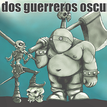 Los Dos Guerreros Oscuros. Traditional illustration project by Luis Alberto Sara Olavegoya - 02.02.2021