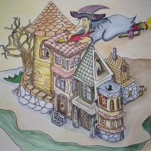 Mi Proyecto del curso: El arte del sketching: transforma tus bocetos en arte. Drawing, Ink Illustration, Children's Illustration, Watercolor Painting, and Sketchbook project by Ana Karina Moreno - 01.26.2021