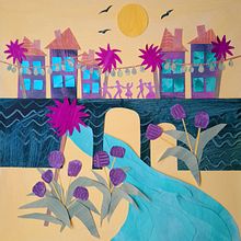 My project in Story Illustration with Paper course. Carnival Time!. Projekt z dziedziny Ilustracje dla dzieci i  Kolaż użytkownika susiemoore43 - 26.01.2021