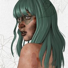 Mi Proyecto del curso: Retrato ilustrado con Procreate Ein Projekt aus dem Bereich Porträtzeichnung und Traditionelle Illustration von Iratxe Riscado - 26.01.2021