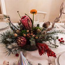 My project in Design and Creation of Floral Compositions course. Design, and Decoration project by Elena Claudia Vasile - 03.10.2021