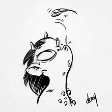 Previous Work - Illustrations. Ink Illustration project by Denny Borges - 01.26.2021