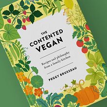 The Contented Vegan. Traditional illustration, Editorial Design, and Design project by Tatiana Boyko - 01.26.2021