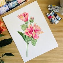 Mi Proyecto del curso: Acuarela botánica: ilustra la anatomía de las flores. Projekt z dziedziny R, sunek botaniczn i Malowanie akwarelą użytkownika Fer Arandia - 27.01.2021