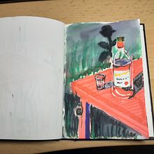 July the 30th. Artistic Drawing, and Collage project by Arunas Beksta - 01.27.2021