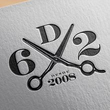 BARBERÍA SEISDEDOS. Br, ing, Identit, Art Direction, Logo Design, and Graphic Design project by Oscar Gómez Trigo - 01.27.2021