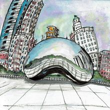 My project in Urban Sketching: Express Your World in a New Perspective course. Ink Illustration, Sketchbook, Sketching, and Watercolor Painting project by irina_b - 01.27.2021