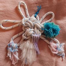 Meu projeto do curso: Repertório de nós de macramê. Un proyecto de Artesanía y Macramé de martaamarques - 27.01.2021