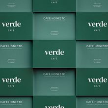 BRANDING para Verde.Café. Br, ing, Identit, and Graphic Design project by Daniela Buendía - 01.27.2021