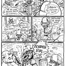 Exercício de uma pagina.. Un progetto di Fumetto e Disegno di Lujan Custodio - 27.01.2021