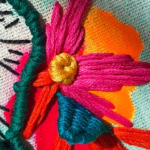My project in Creative Embroidery: The Stitch Revolution course. Embroider project by Argelia Rivera - 01.27.2021