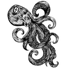 Pulpos: Los magos del mar. Un proyecto de Ilustración con tinta de Pitta Pii - 28.01.2021