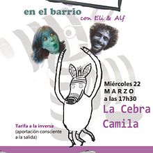 Ciclo de cuentacuentos familiares en el barri. Un progetto di Design di poster  di Ildefonso Martin - 01.03.2018