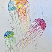My project in Modern Watercolor Techniques course. Un progetto di Pittura e Pittura ad acquerello di bluejuniper - 27.01.2021