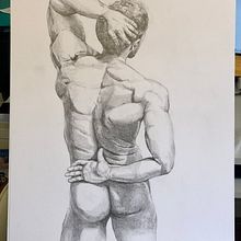 My project in Dynamic Figure Drawing course. Projekt z dziedziny R i sunek anatomiczn użytkownika Tina M. Tepe - 28.01.2021
