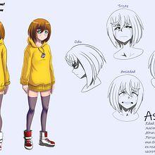 Mi Proyecto del curso: Creación de personajes manga. Projekt z dziedziny R, sunek c, frow i Manga użytkownika Joel Steven Chancay Guamán - 28.01.2021