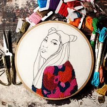 Punchneedle Ein Projekt aus dem Bereich Stickerei von Caroline Passos - 29.01.2021