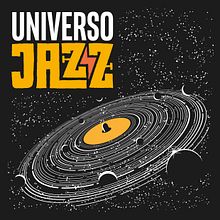 Universo Jazz Podcast. Un proyecto de Diseño gráfico e Ilustración tradicional de Jorge González Molinero - 29.01.2021