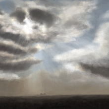 Pyramid Sky . Pintura digital projeto de Mohamed salah - 29.10.2020