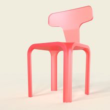 Lucid chair. Un proyecto de 3D, Diseño, Diseño 3D, Diseño, creación de muebles					, Diseño de producto y Diseño industrial de Mauricio Ercoli - 29.01.2021