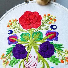 Mi Proyecto del curso: Técnica de bordado con paso atrás. Embroider, Sewing, and Creativit project by Gaby Blazquez - 01.29.2021