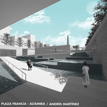 Rediseño de Plaza Francia, Caracas. Architecture project by Andrés Martínez - 01.29.2021