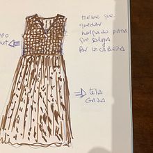 Cuerpo de crochet para vestido vaporoso. Een project van Haken van carmen - 29.01.2021