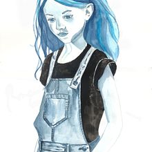 Growblue. Un proyecto de Ilustración tradicional y Pintura a la acuarela de marta gil lopez - 29.01.2021