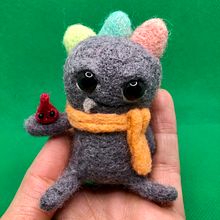  Art toy: técnica de needle felting. Character Animation, Art To, s, Arts, and Crafts project by karmachuca - 01.29.2021