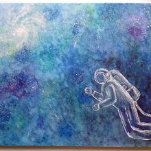 Un Mundo por conocer . % Joana Landeo tarafından hazırlanan Geleneksel illüstras, on, Güzel sanatlar, Tablo, Sulubo, Ve a Resim projesi - 04.06.2023