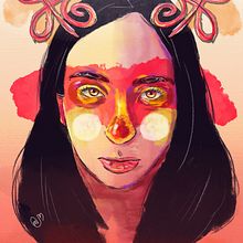 Mi Proyecto del curso: Técnicas de ilustración con acuarela digital. Watercolor Painting, and Digital Painting project by Montserrat Martínez Castillo - 01.18.2021