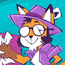 Mi Proyecto del curso: Diseño de personajes estilo cartoon con Procreate (Marca Personal FoxJorch). Een project van Stripboek,  Ontwerp, Ontwerp van personages y Traditionele illustratie van Jorch De Castro - 30.01.2021