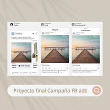Mi Proyecto del curso: Google Ads y Facebook Ads desde cero. Projekt z dziedziny Marketing, Portale społecznościowe, Marketing c, frow, Marketing mobiln, Instagram, Marketing na Facebooku, Marketing na Instagramie, Growth Marketing i SEM użytkownika Claudia Solares Peraza - 09.11.2023