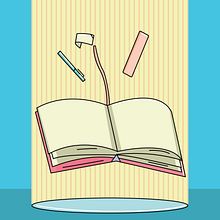 Book. Een project van Vectorillustratie van Jose Roberto Escamilla - 31.01.2021