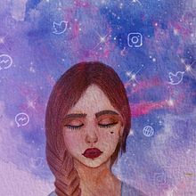 Mi Proyecto del curso: Retrato ilustrado en acuarela. Un progetto di Disegno artistico, Disegno di ritratti, Disegno digitale, Disegno, Disegno realistico e Character design di Katerina Kaleta - 31.01.2021