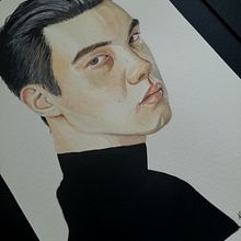 Mi Proyecto del curso: Retrato en acuarela a partir de una fotografía. Fine Arts project by Raquel - 02.01.2021