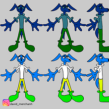Mi Proyecto del curso: Diseño de personajes para animación con Photoshop. Un proyecto de Animación 2D y Diseño de personajes de David Merchan Herrera - 03.02.2021