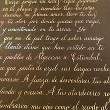 My project in English Calligraphy from A to Z course. Un progetto di Calligrafia di Verónica Cruz Salazar - 31.01.2021
