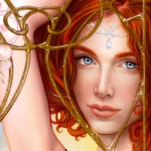 Mi Proyecto del curso: ELLA. Ilustración estilo Art Deco con Procreate. Fine Arts, and Pencil Drawing project by Aislami David - 02.01.2021