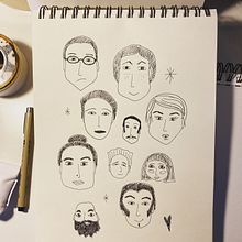 Mi Proyecto del curso: De principiante a superdibujante. Traditional illustration project by Roberta - 02.01.2021